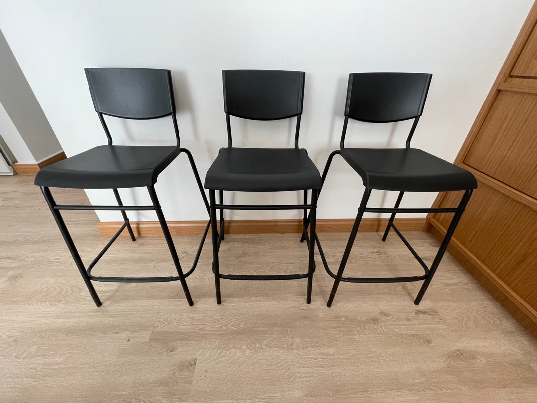Ikea Stig Bar Stools, Furniture & Home Living, Furniture, Chairs on