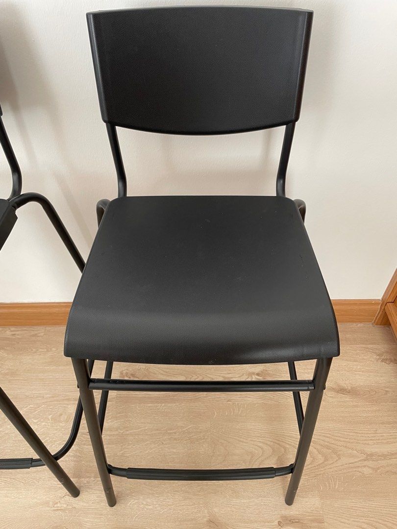 Ikea Stig Bar Stools, Furniture & Home Living, Furniture, Chairs on