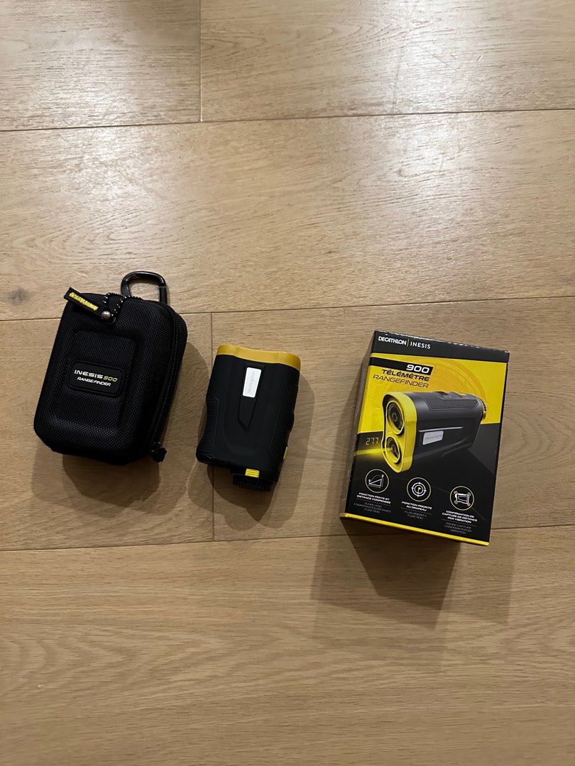 Inesis 900 Laser Rangefinder, Sports Equipment, Sports & Games, Golf on Carousell