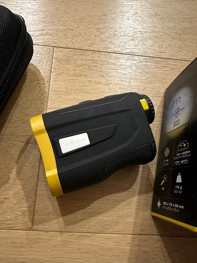 Inesis 900 Laser Rangefinder, Sports Equipment, Sports & Games, Golf on Carousell