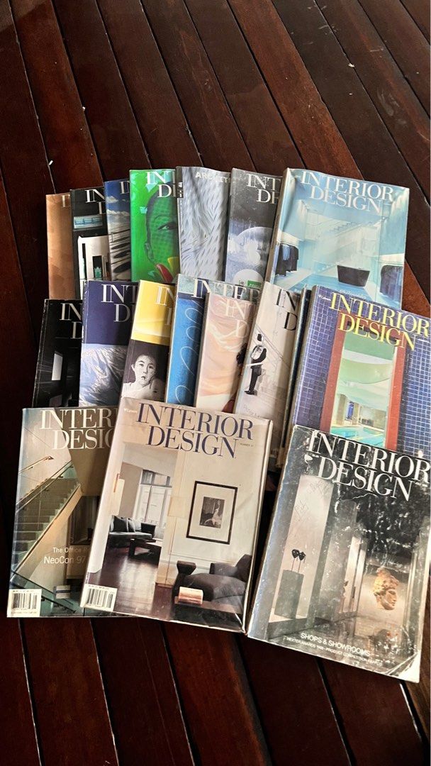 Interior Design magazines, Hobbies & Toys, Books & Magazines, Magazines ...