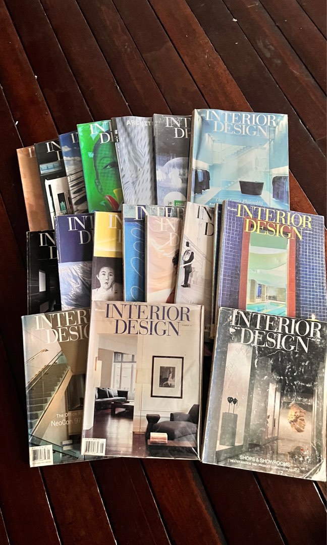 Interior Design magazines, Hobbies & Toys, Books & Magazines, Magazines ...