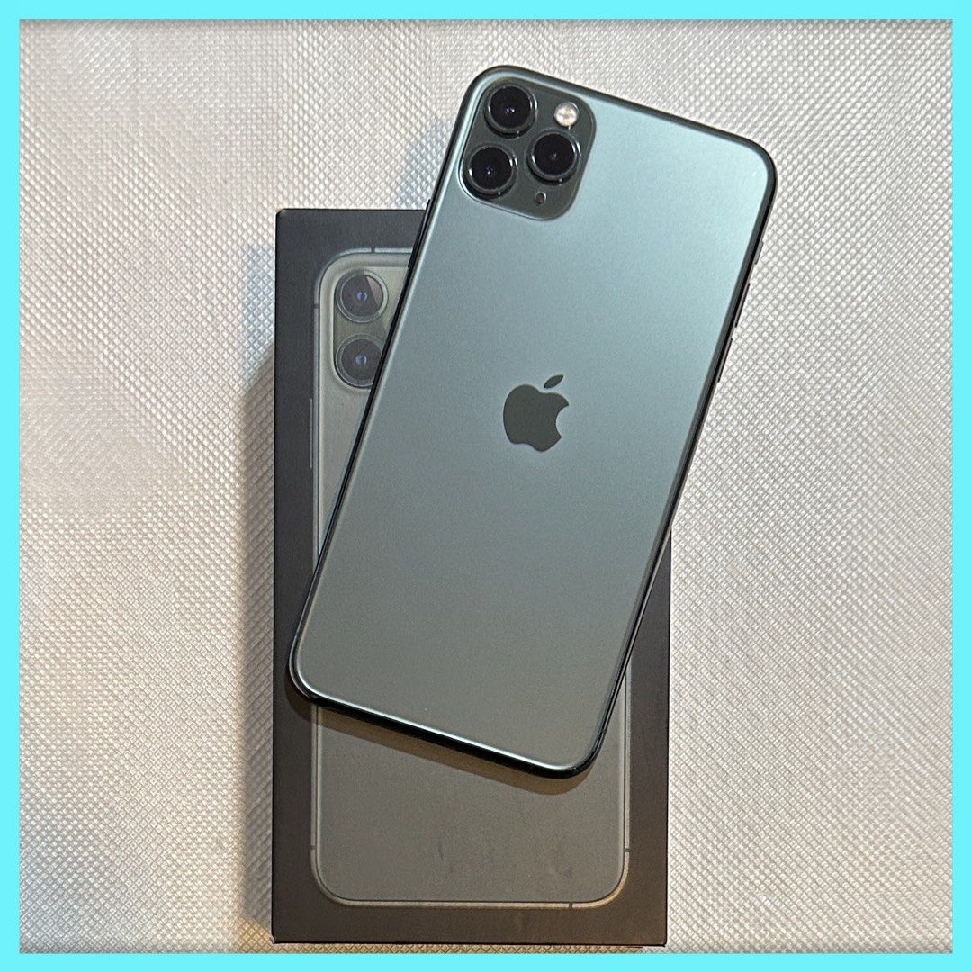 iPhone 11 Pro Max Midnight Green 256GB, Mobile Phones & Gadgets