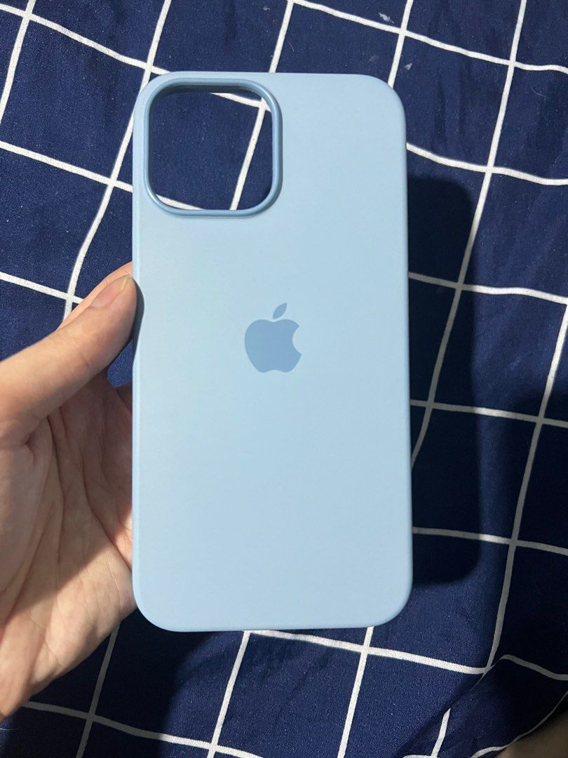 Funda iPhone 13 PRO MAX Apple Silicona FOG Blue MagSafe