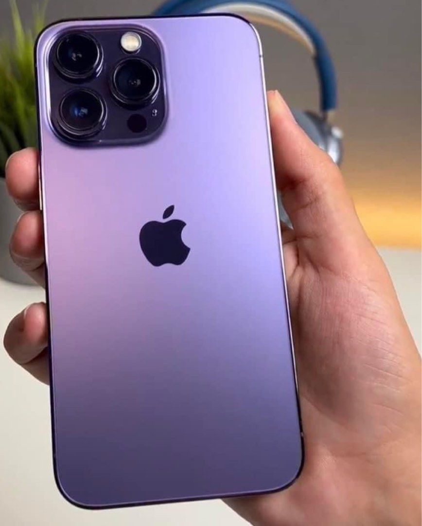 iPhone 14 Pro Max Deep Purple 128GB, Mobile Phones & Gadgets