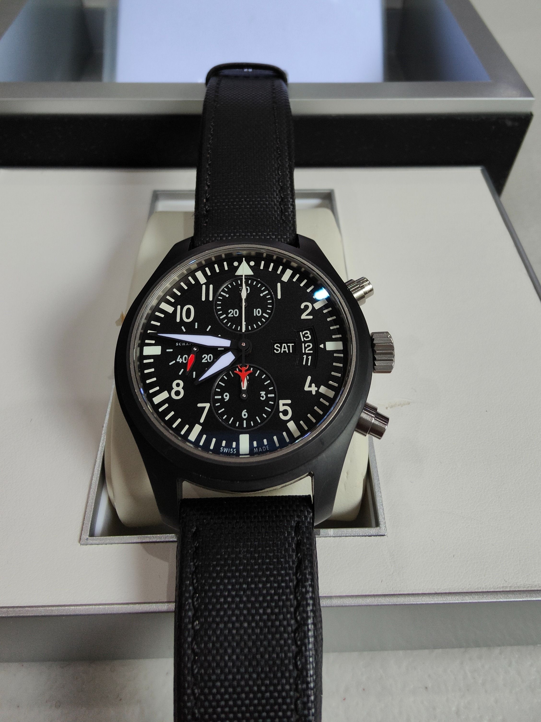 IWC_Pilot Chrono Top Gun_Special Edition - Very special and hard to ...