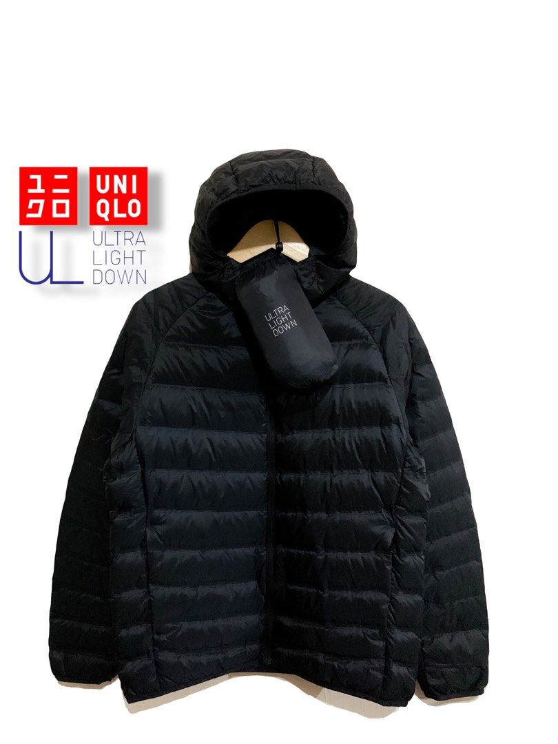 Jaket bulu angsa uniqlo ultralight seamless down with pouch original