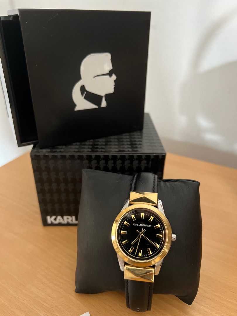 Jam tangan Karl Lagerfeld, Barang Mewah, Jam Tangan di Carousell