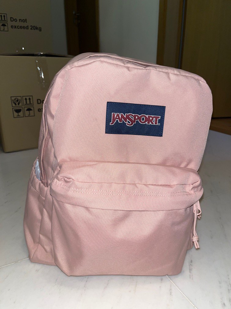 Pink jansport bookbag top