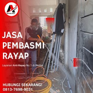 Jasa Anti Rayap di Medan | 0813-7698-9031 | Garda Pest