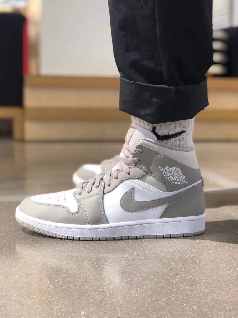 Air jordan 1 linen hot sale