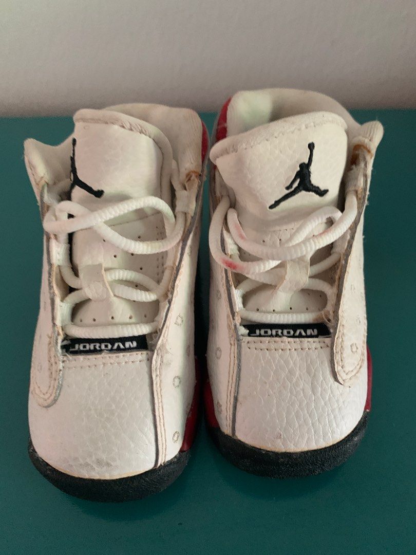 White infant jordans online
