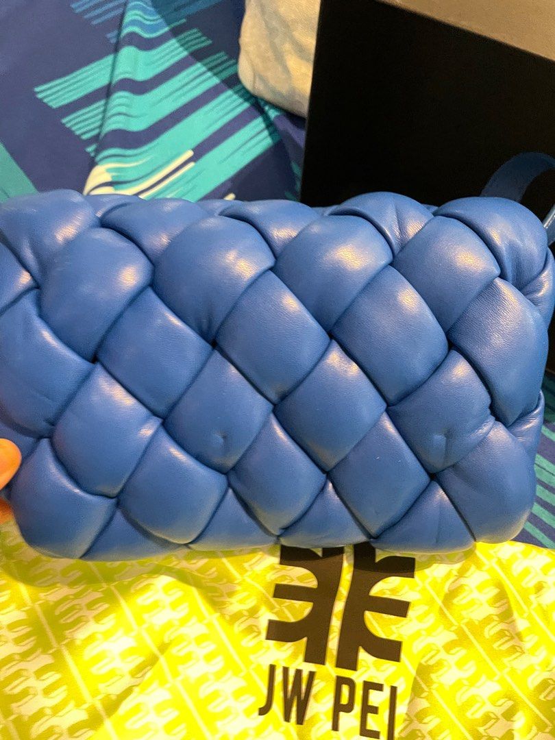 JW Pei Maze Blue Bag (Category: Luxury Bags & Wallets) located in Cainta. Submitted by kristineg (Listing ID 1257603477, Image 1). Description: Used only 2 times - complete inclutions authentic bought from IG seller Bagsdepotmanila for 6500 Same dat Shipping free via lalamove within Cainta/Antipolo/Marikina, other areas P100 discount on shipping via lalmove.