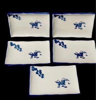 KARAKO PATTERN DISH PLATE / SUSHI PLATES