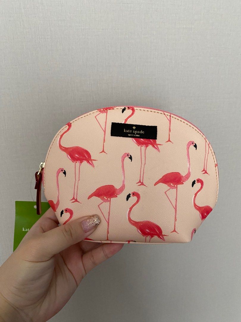 Kate spade hotsell flamingo coin purse