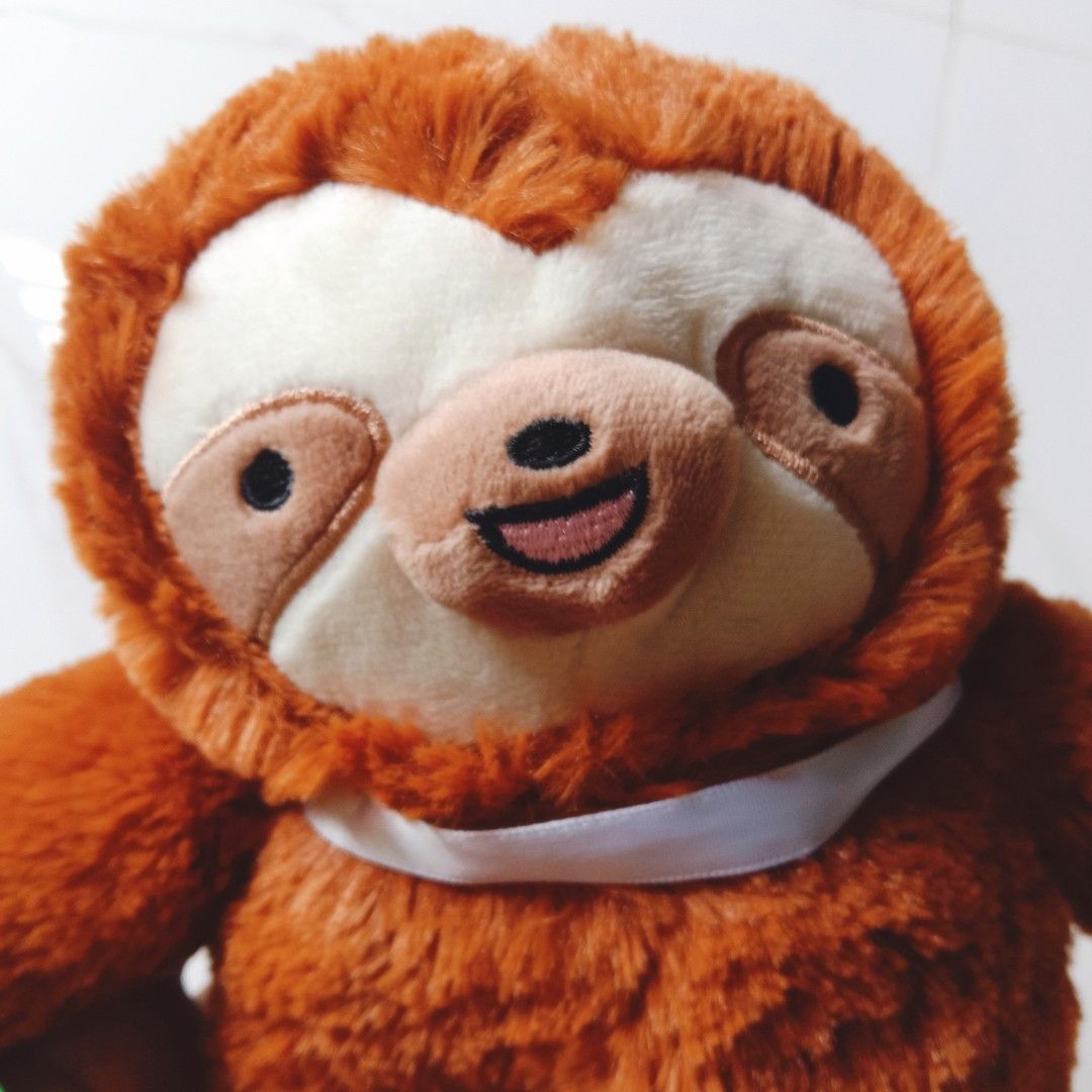 Kawaii Cute Sloth Plush, Hobbies & Toys, Toys & Games on Carousell