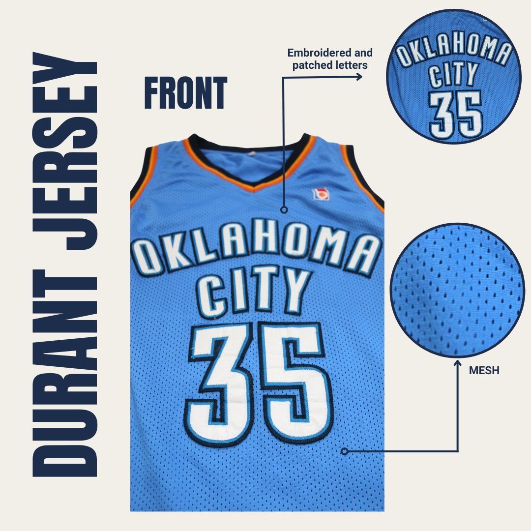 Okc thunder outlet durant jersey