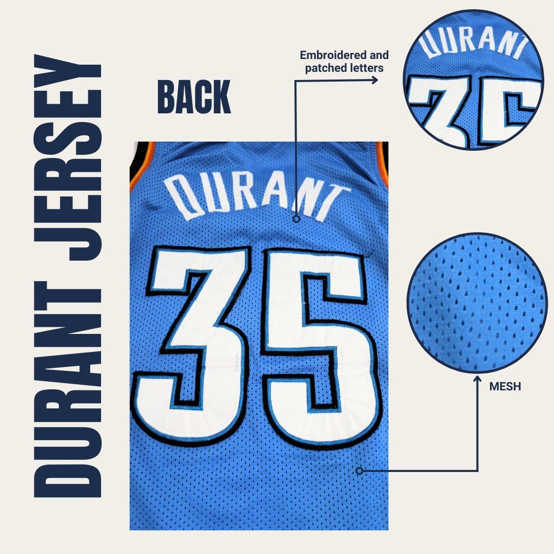 Kevin Durant Jersey Oklahoma City OKC Men s Fashion