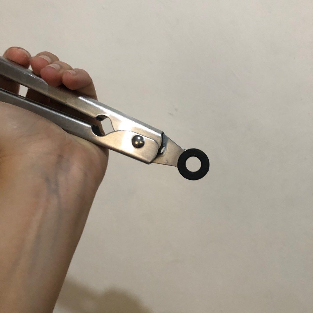 Kitchenaid Stainless Tongs (Category: Cookware & Accessories) located in San Jose. Submitted by salt02 (Listing ID 1257558428, Image 3). Description: like new thick stainless from US.