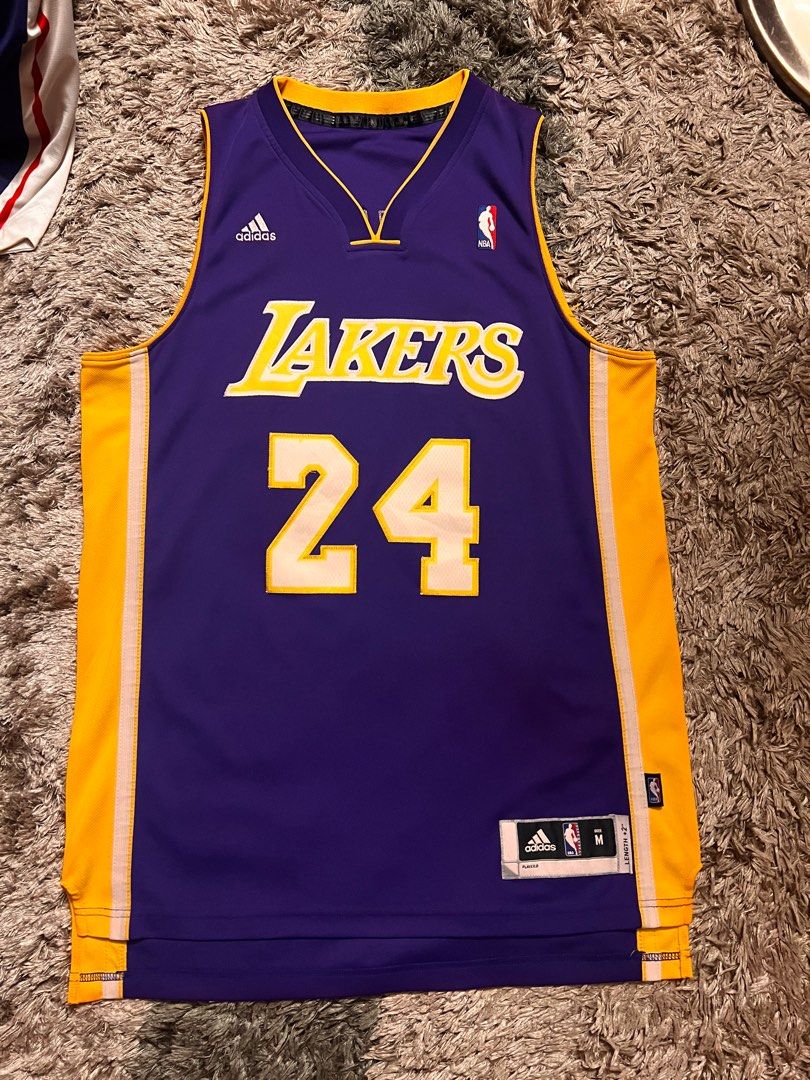 Kobe Bryant nba basketball adidas swingman jersey gen 2 lakers