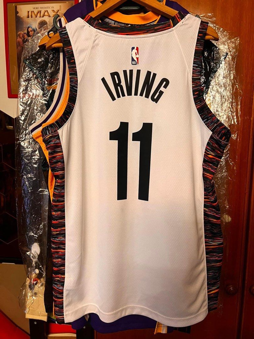 Nike Brooklyn Nets Swingman City Bedstuy Jersey Kyrie Irving Men’s Size XL