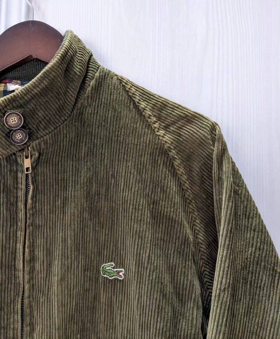 Lacoste outlet corduroy jacket