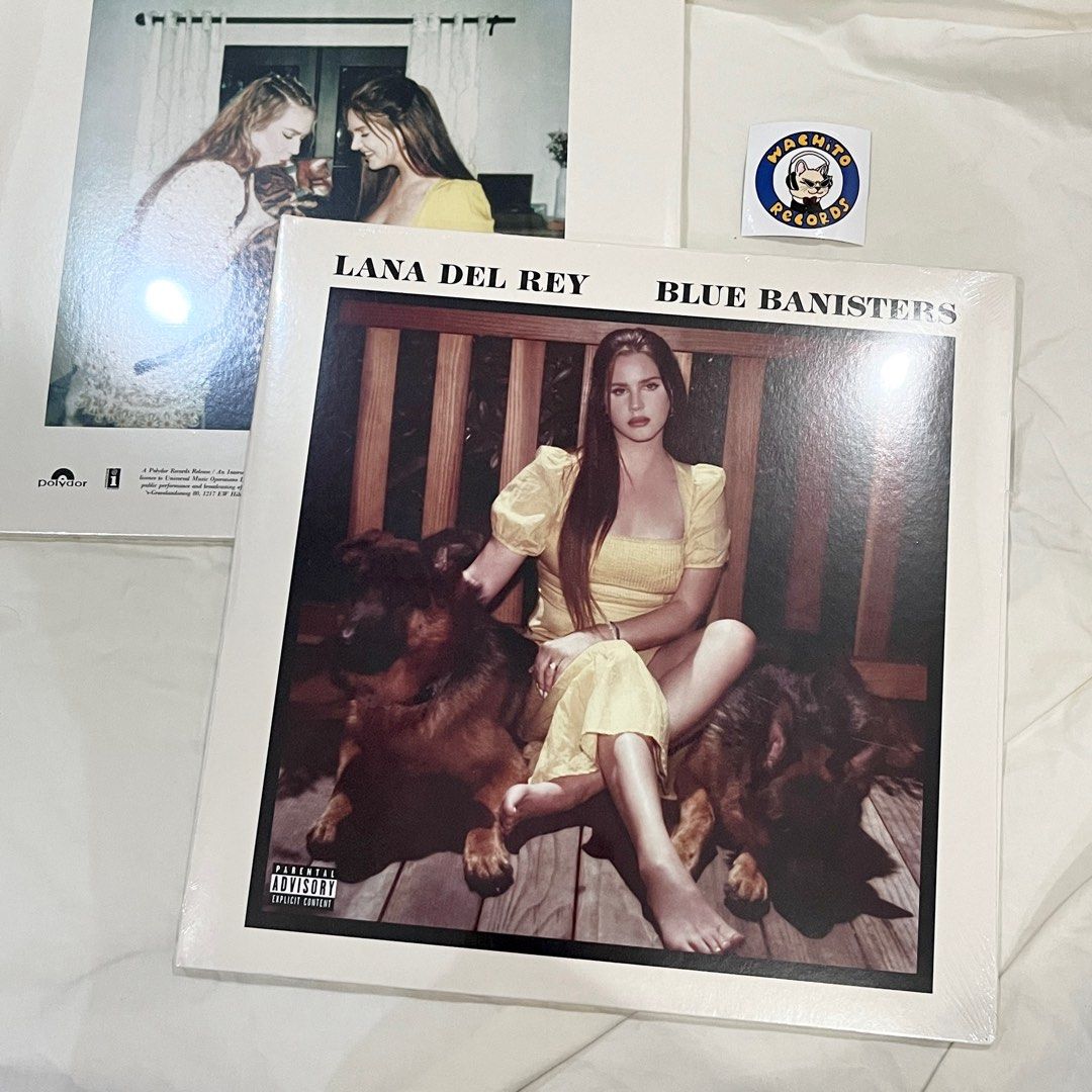 Lana Del Rey Blue Banisters Limited Edition Transparent White Vinyl lana-del-rey-blue-banisters-limited-edition-transparent-white-vinyl