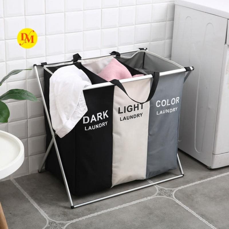 Laundry Bin Basket (Category: Laundry Baskets) located in Quezon City. Submitted by magicgerry (Listing ID 1257527727, Image 3). Description: Laundry Bin Basket (P700.00) > Black, White & Gray.