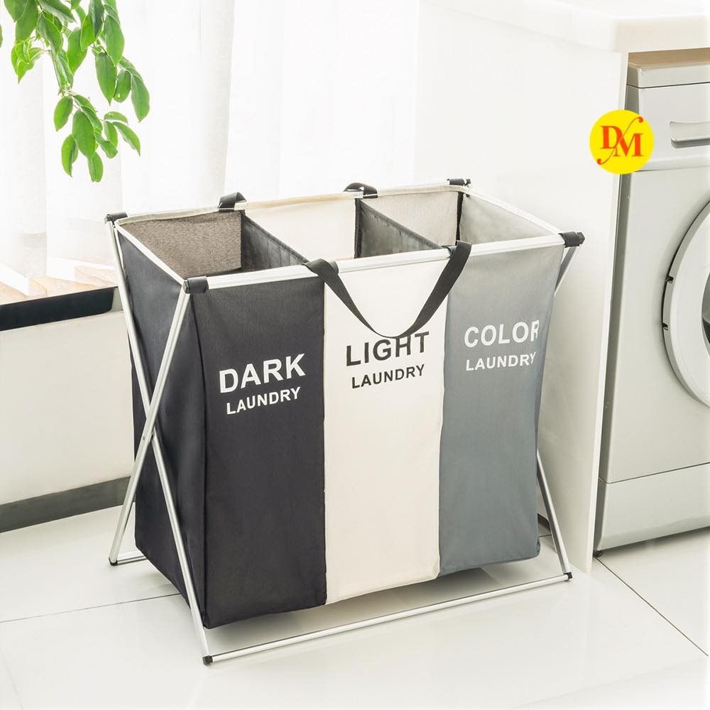 Laundry Bin Basket (Category: Laundry Baskets) located in Quezon City. Submitted by magicgerry (Listing ID 1257527727, Image 1). Description: Laundry Bin Basket (P700.00) > Black, White & Gray.