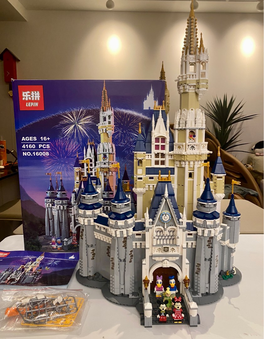 Lepin cheap cinderella castle