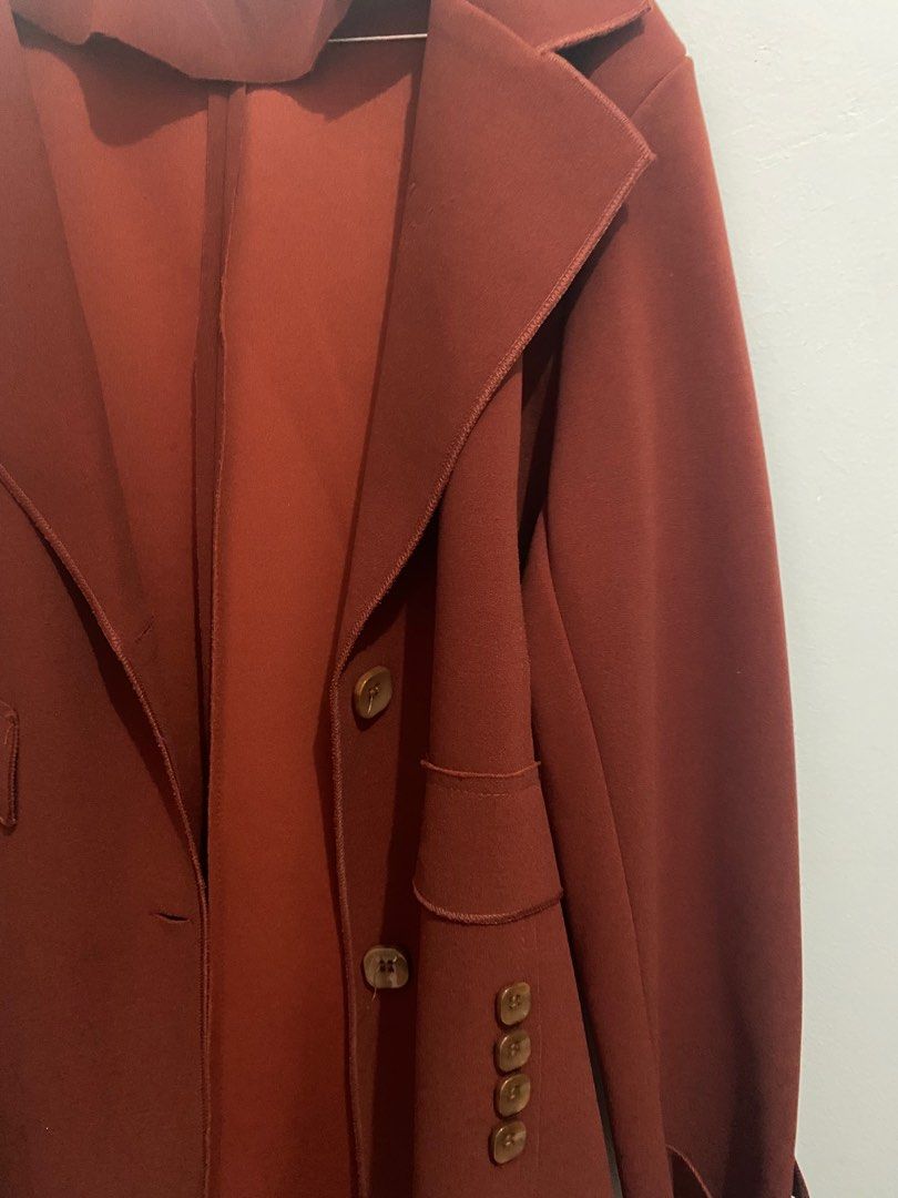 Long blazer sale korea