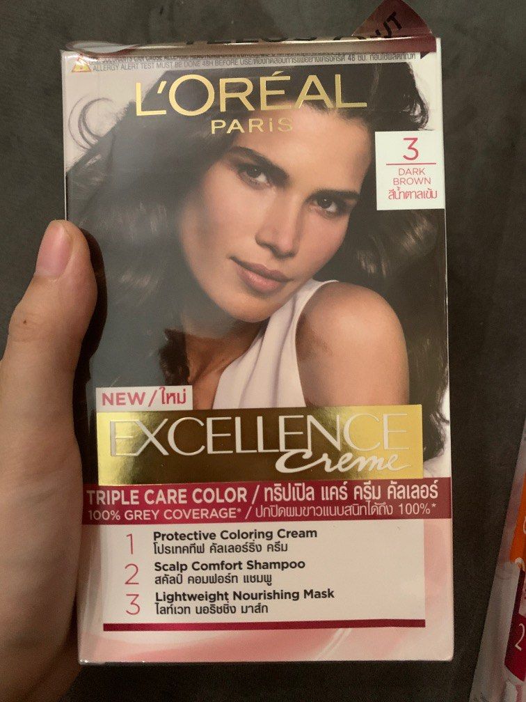 L'Oreal Excellence 4.02 Tempting Brunette Brown Permanent Hair Dye
