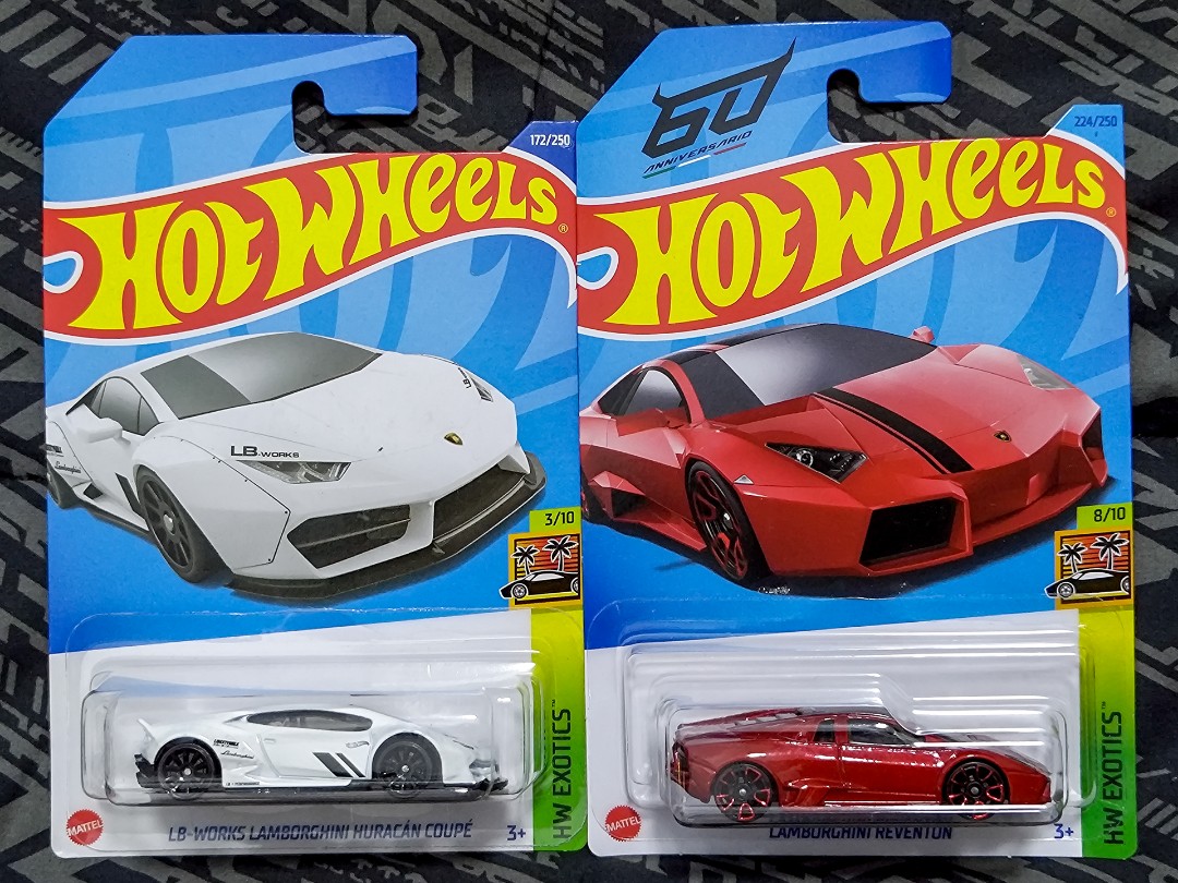 Hot Wheels LB-Work Lamborghini Huracan Coupe, Exotics 3/10 : :  Toys & Games