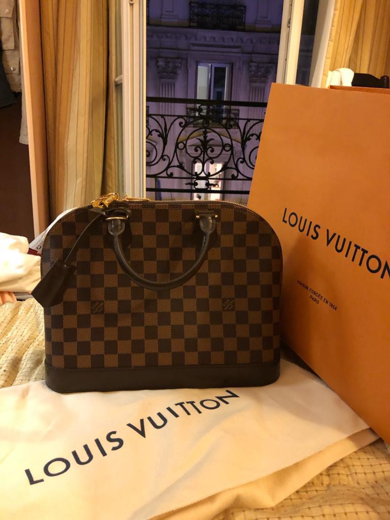 REVIEW, Alma BB in Damier Azur, Plus Comparison with Alma PM