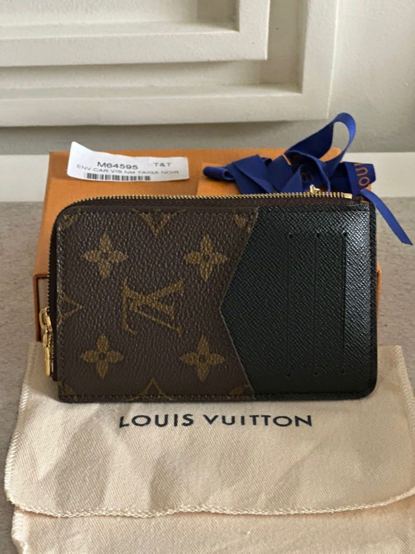 Louis Vuitton Zipped Card Holder (Noir) : : Bags, Wallets and  Luggage