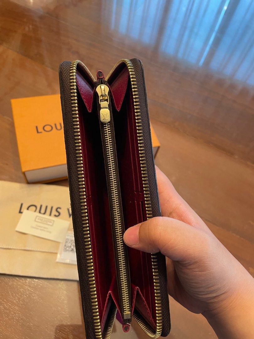 LV clemence wallet authentic, Luxury, Bags & Wallets on Carousell