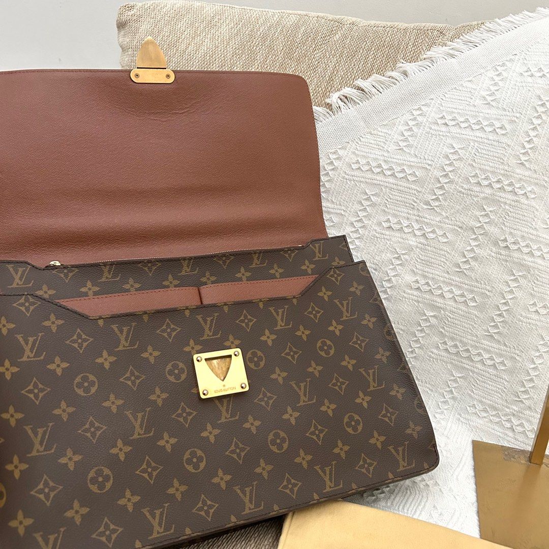 Louis Vuitton Laguito Briefcase LV Monogram Satchel, Luxury, Bags & Wallets  on Carousell