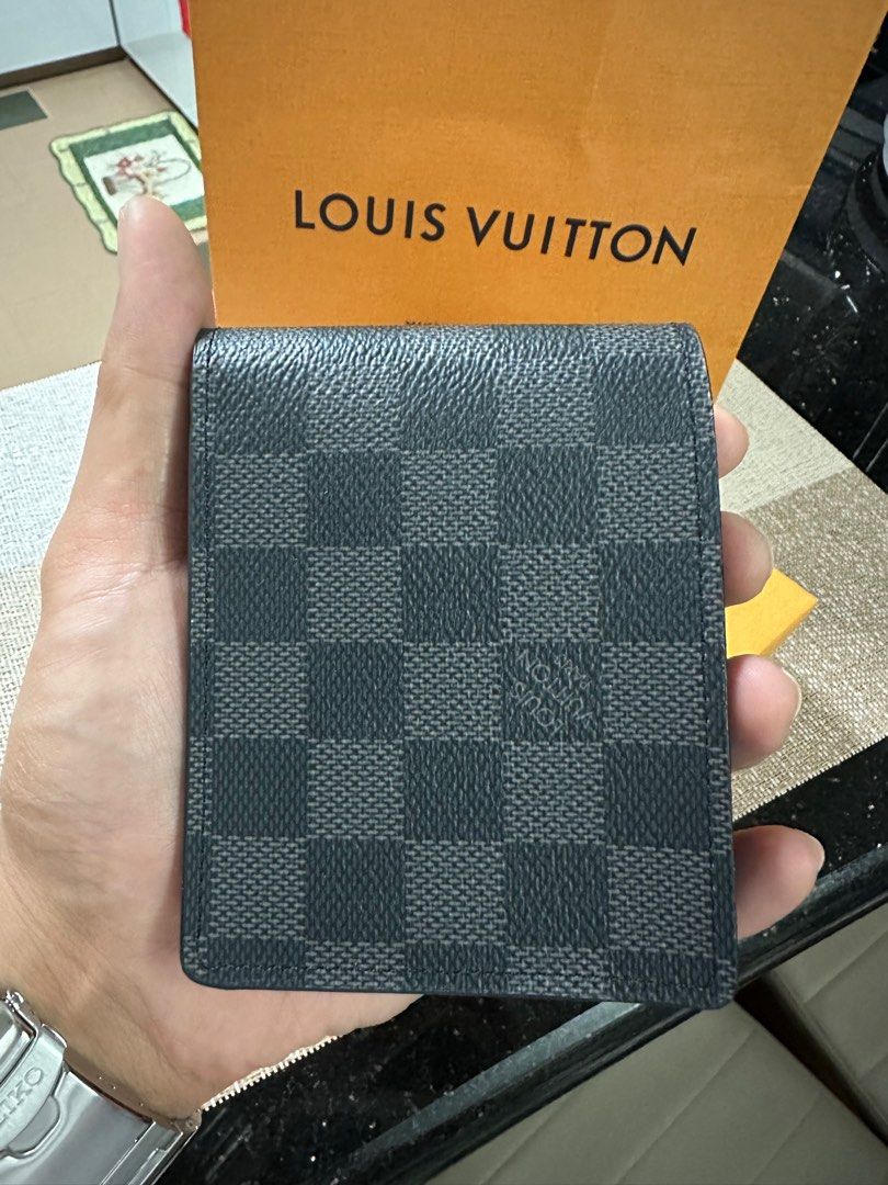 Louis Vuitton Black Damier Graphite Canvas Neo Porte Cartes Card Holder  Louis Vuitton | The Luxury Closet
