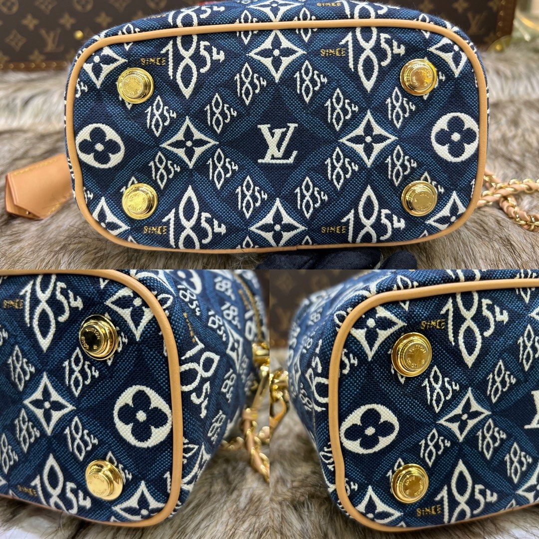 Louis Vuitton Jacquard Since 1854 Vanity PM - Blue Handle Bags, Handbags -  LOU773163
