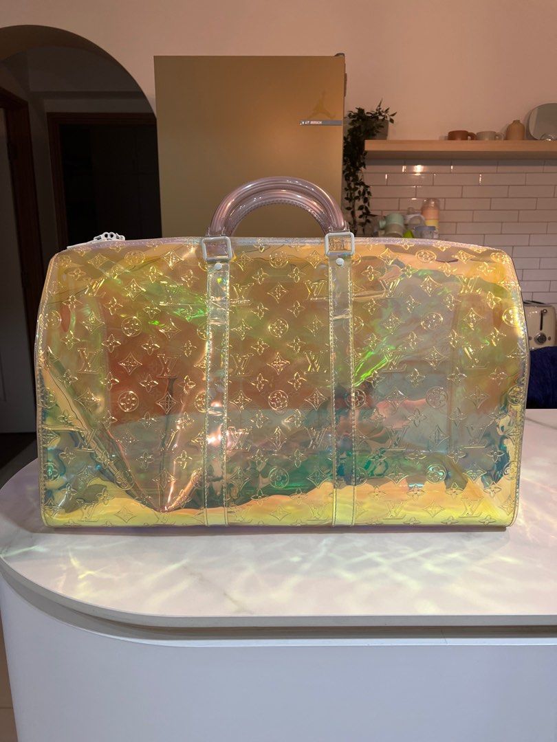 Louis Vuitton Virgil Abloh Keepall 50 Duffle Bag, Luxury, Bags