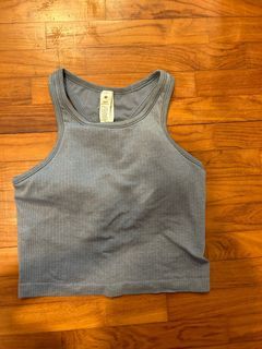 Lululemon ebb to street crop tank