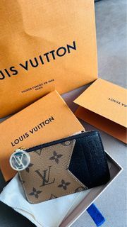 Louis Vuitton Pocket Organizer Monogram Shadow Black - Original São Paulo