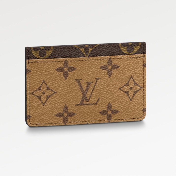 100% authentic Louis Vuitton Card Holder in Reverse Monogram, Luxury, Bags  & Wallets on Carousell