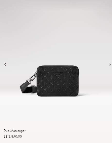 Duo Messenger Bag Luxury - Ramadan Gift Idea - Monogram Shadow
