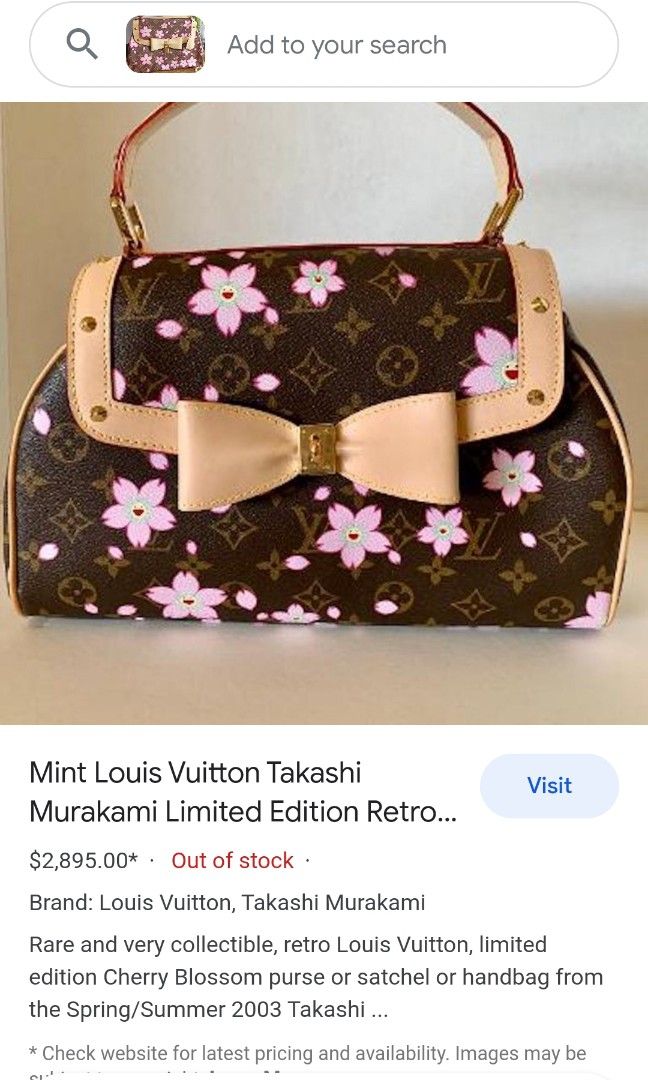 Louis Vuitton Takashi Murakami Limited Edition Retro Cherry