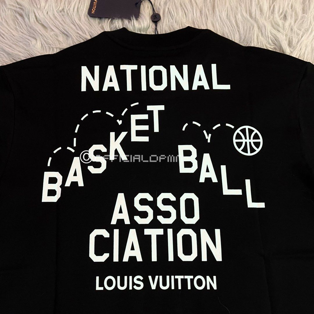 LV X NBA (COLLABORATION) T-SHIRT, Men's Fashion, Tops & Sets, Tshirts &  Polo Shirts on Carousell
