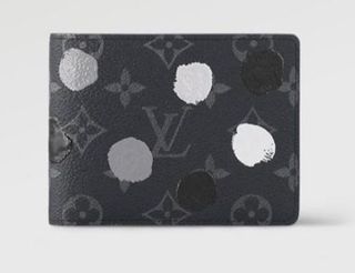 LV x YK Slender Wallet Monogram Taurillon Leather - Men - Small Leather  Goods