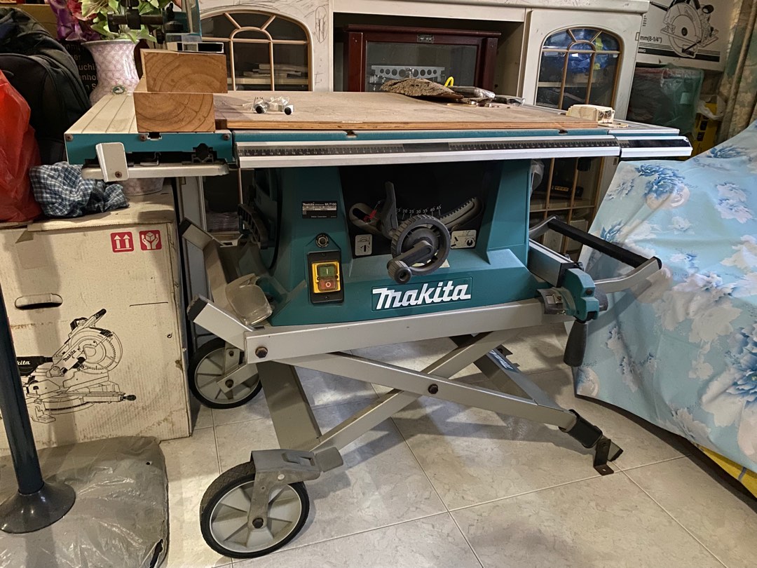MAKITA 255MM (10") TABLE SAW, 1500W, MLT100 W/ JM27000300 STAND