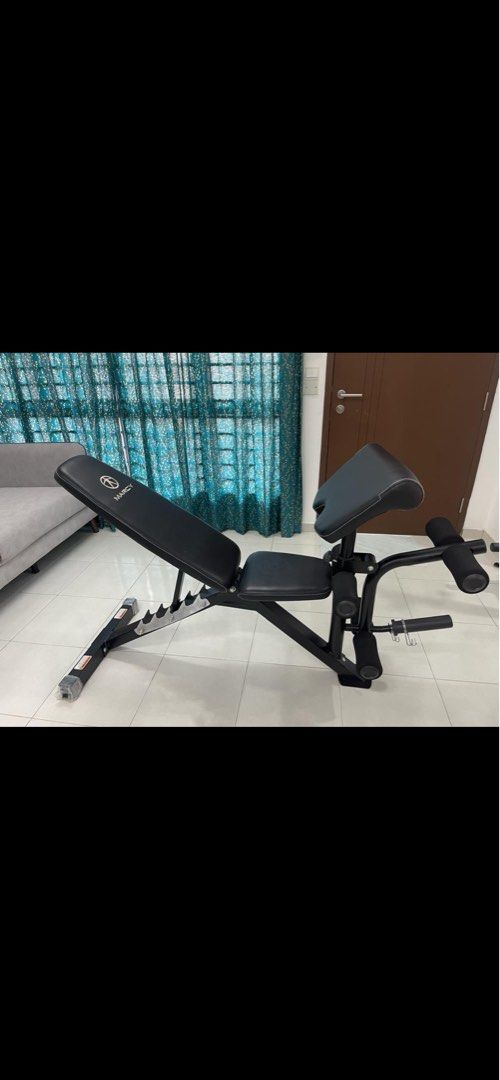 Marcy deluxe olympic bench outlet