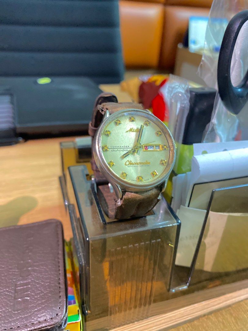 Mido commander datoday Chronometer officially Fesyen Pria Jam